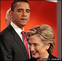 Hillary Clinton ve Barack Obama
