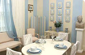 Period room in a Wedgwood style