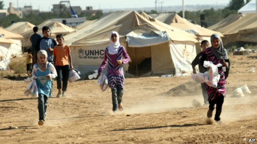 Pengungsi Suriah di Yordania