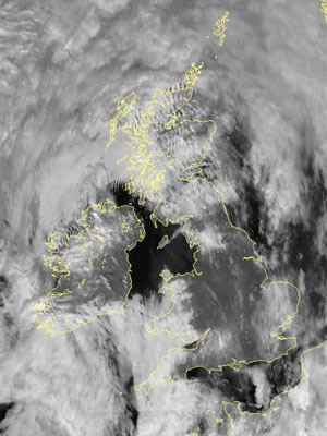 Satellite image by Eumetsat