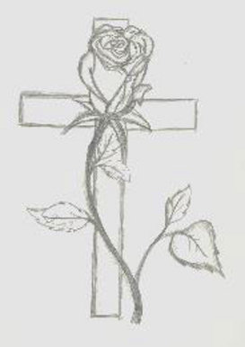 Cross and Rose