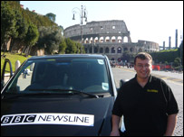 Gary at the colesseum