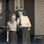 My Aunts, Mary and Linda, 1941.