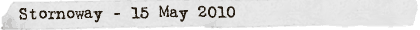 Stornoway - 15 May 2010