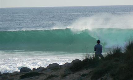 Joe and Amy Williams. Portugal surfari. 1/07