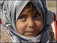 Iraklı bir kız çocuğu