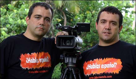 José Baig (izq.) y Carlos Ceresole