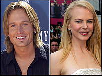 निकोल किडमैन और कीथ अर्बन