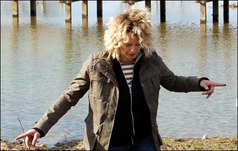 Kate Humble at Saltholme Wildlife Reserve and Discovery Park