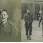 On the right: Piazza Colonna, Rome, during a week's leave, 17th January, 1945