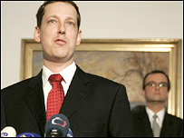 Stanislav Gross a Miroslav Kalousek