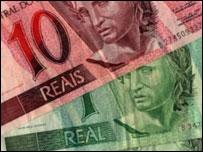 notas de real