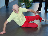 Fred Bowers breakdancing