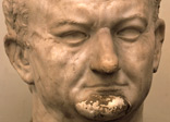 Marble bust of Vespasian