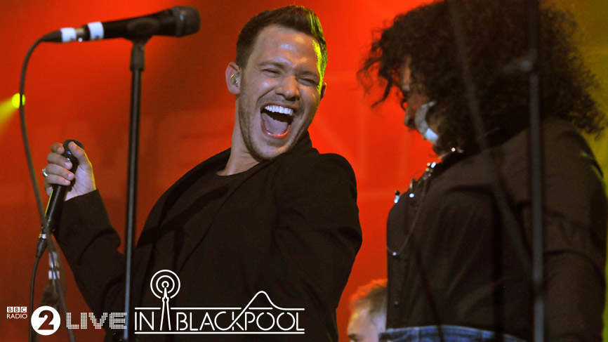 Will Young performing at Radio 2 Live In Blackpool