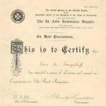 Air Raid Precautions Certificate 28.3.39