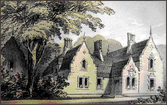 Artist’s impression (1862) for the book, of the future Tempo Manor