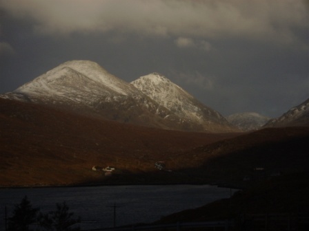 Harris hills viewed from the south, dec05