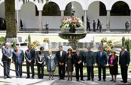 Mandatarios de Unasur