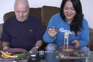 Tina's cultural roots are complex. She is British Born Chinese but she was adopted by a white working class family when she was young. 