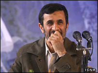 محمود احمدی نژاد رئیس جمهور ایران 