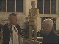 Reverend Neil Collings and Lenny Goff