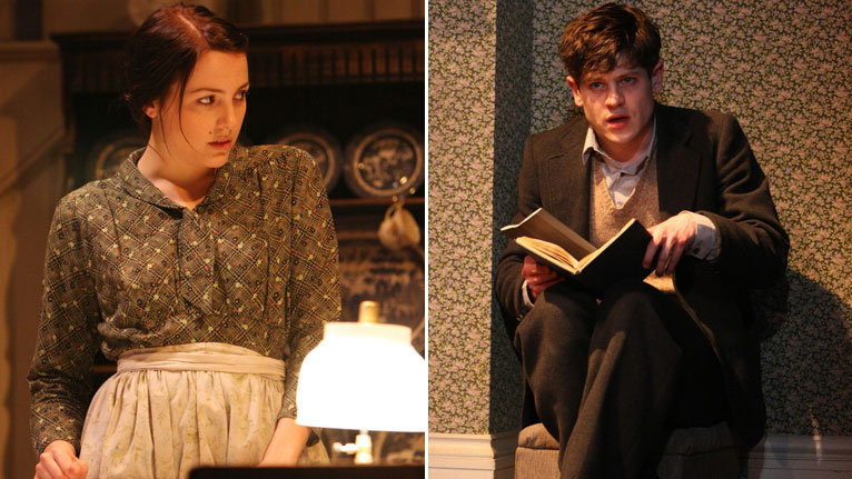 Catrin Stewart and Iwan Rheon © Toby Farrow