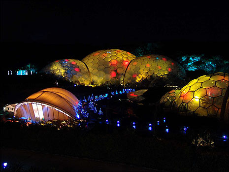 Illuminations at the Eden Project 