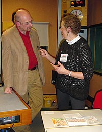 Quentin Cooper and Katie Clemson