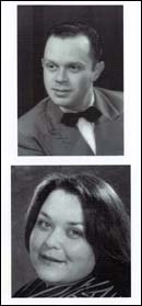 Top, Grisha Farfel, father to Jenny Adams-Barbero, below