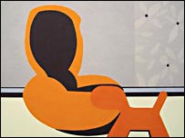 Painting by Trevor Woods