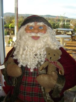 Santa in Inverness garden centre