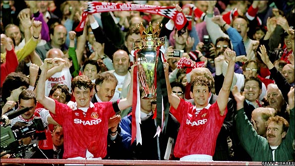 Man Utd win the Premier League