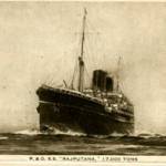 'P. & O. S.S. “Rajputana”, 17.000 Tons'