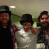 Dermot with Scottish duo Marmaduke Duke