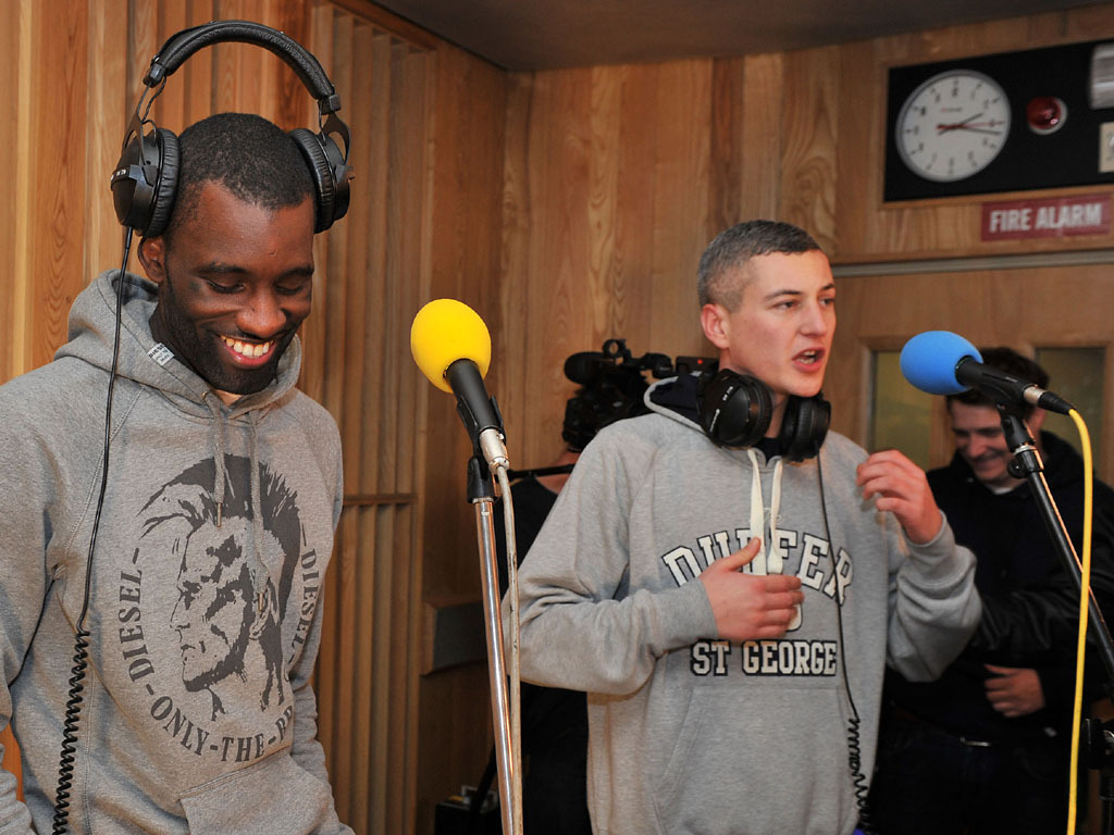 21 DEC 11 - Ed Sheeran in the Live Lounge