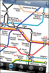 Tube map app