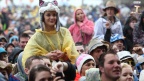 Saturday crowd
