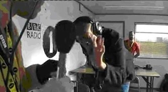 Gem and Crispin on the Webcam