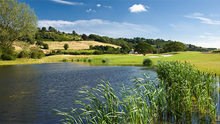 The third hole on the Twenty Ten Course. Image courtesy of the Celtic Manor Resort: