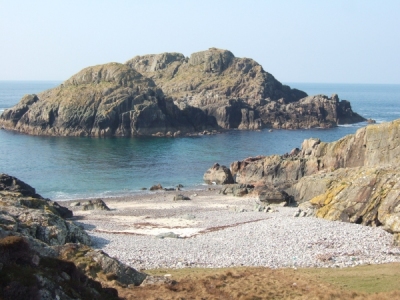 Port an Fhir-bhreige, west of Columba