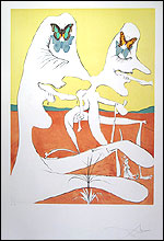 Salvador Dali - Butterflies of Ani-Matter