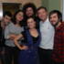 Dermot with Australian actress-turned songstress Lenka and her band.