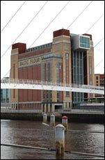 Baltic with Gateshead Millennium Bridge in foreground
