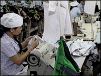 Xưởng may mặc Việt Nam