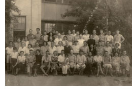 Malcolm Scott and fellow prisoners