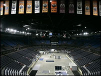 Stadion jednoho z klubů NHL