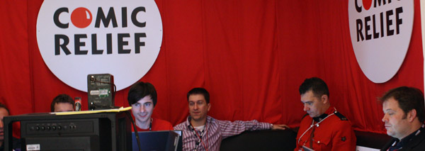 The Comic Relief liveblogging team