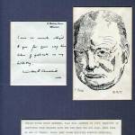 One of Winston S. Churcill,s letter to Herta Heymann