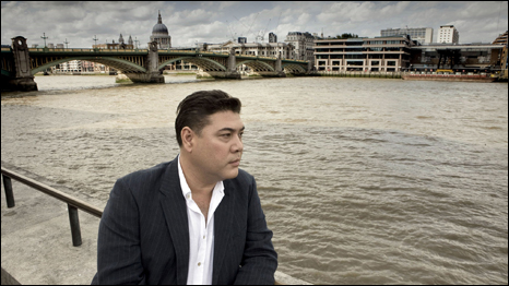 Jonathan Phang by London's Thames